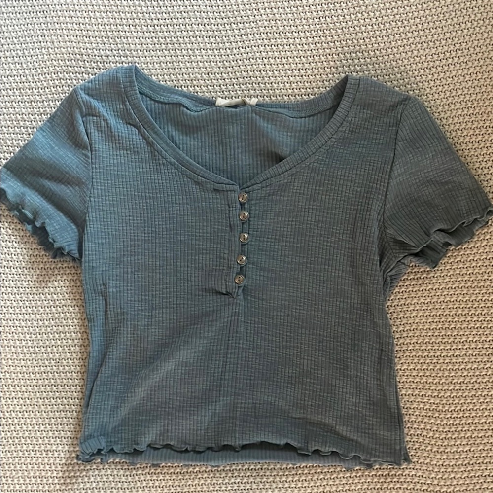 Endless Blu Bryce Crop Top